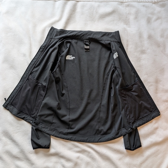 The North Face Apex Bionic Women’s Jacket Graphite Gray Softshell Zip Up Size M - Picture 16 of 16